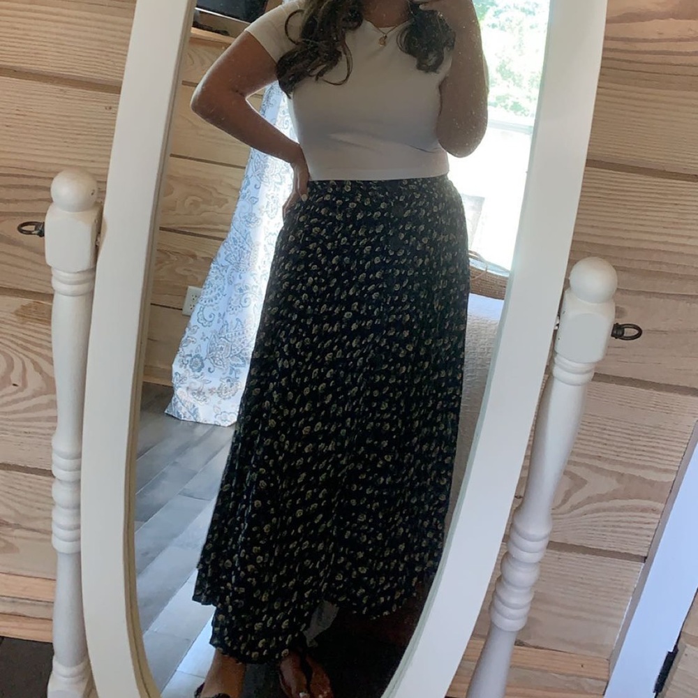 Vintage floral skirt